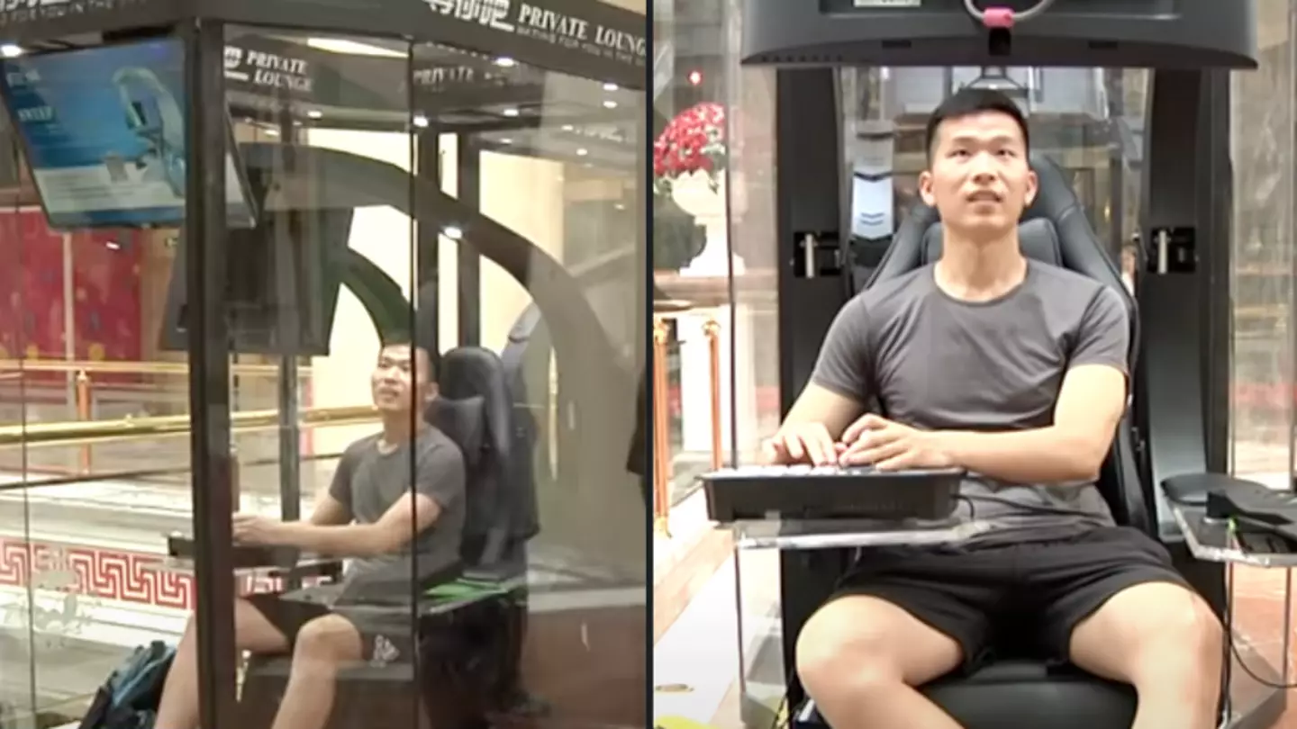 Mall In China Installs 'Husband Storage' Pods For Those Lengthy Shopping Trips