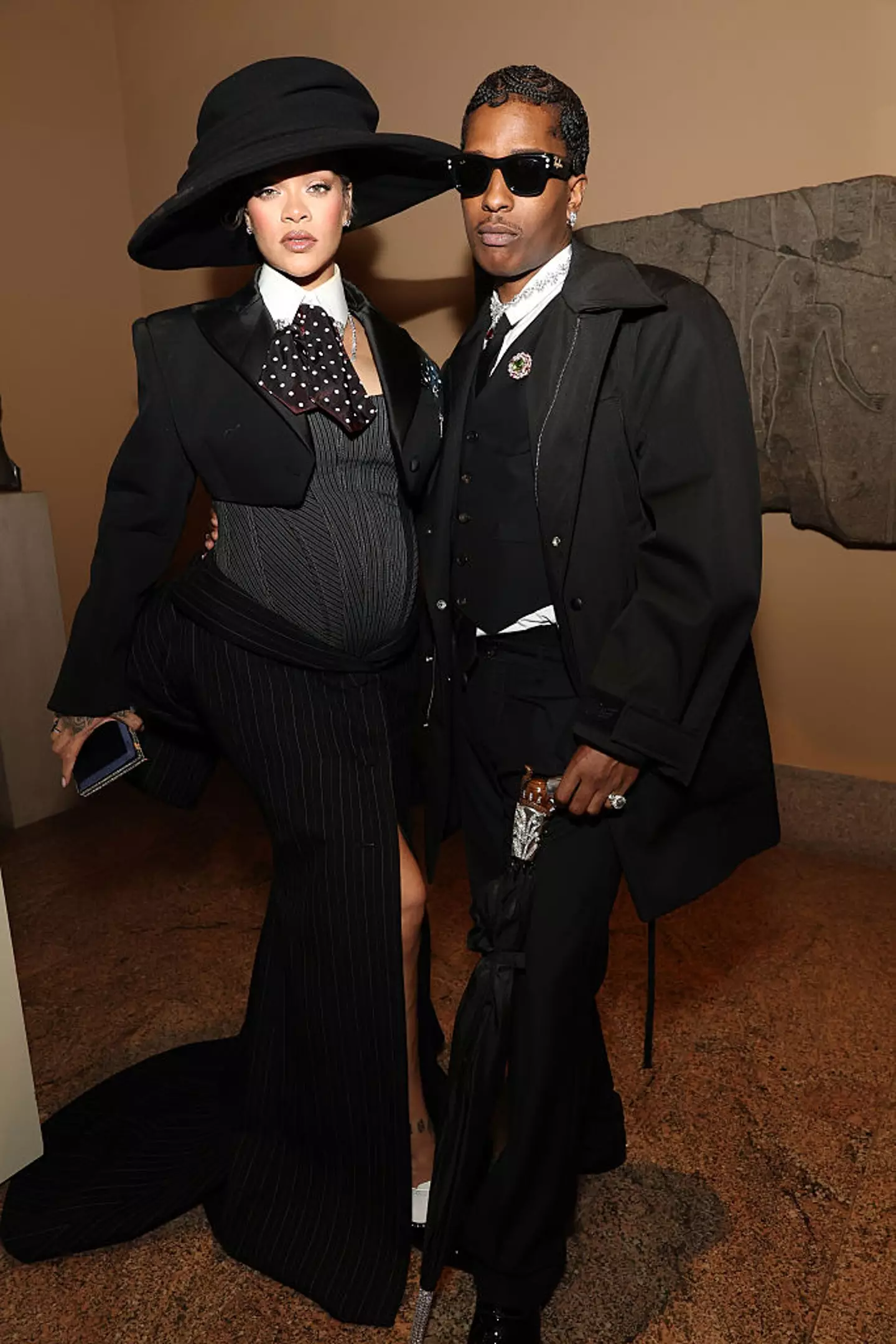 A$AP Rocky and Rihanna are expecting their third child together (Kevin Mazur/MG25/Kevin Mazur/Getty Images for The Met Museum/Vogue)