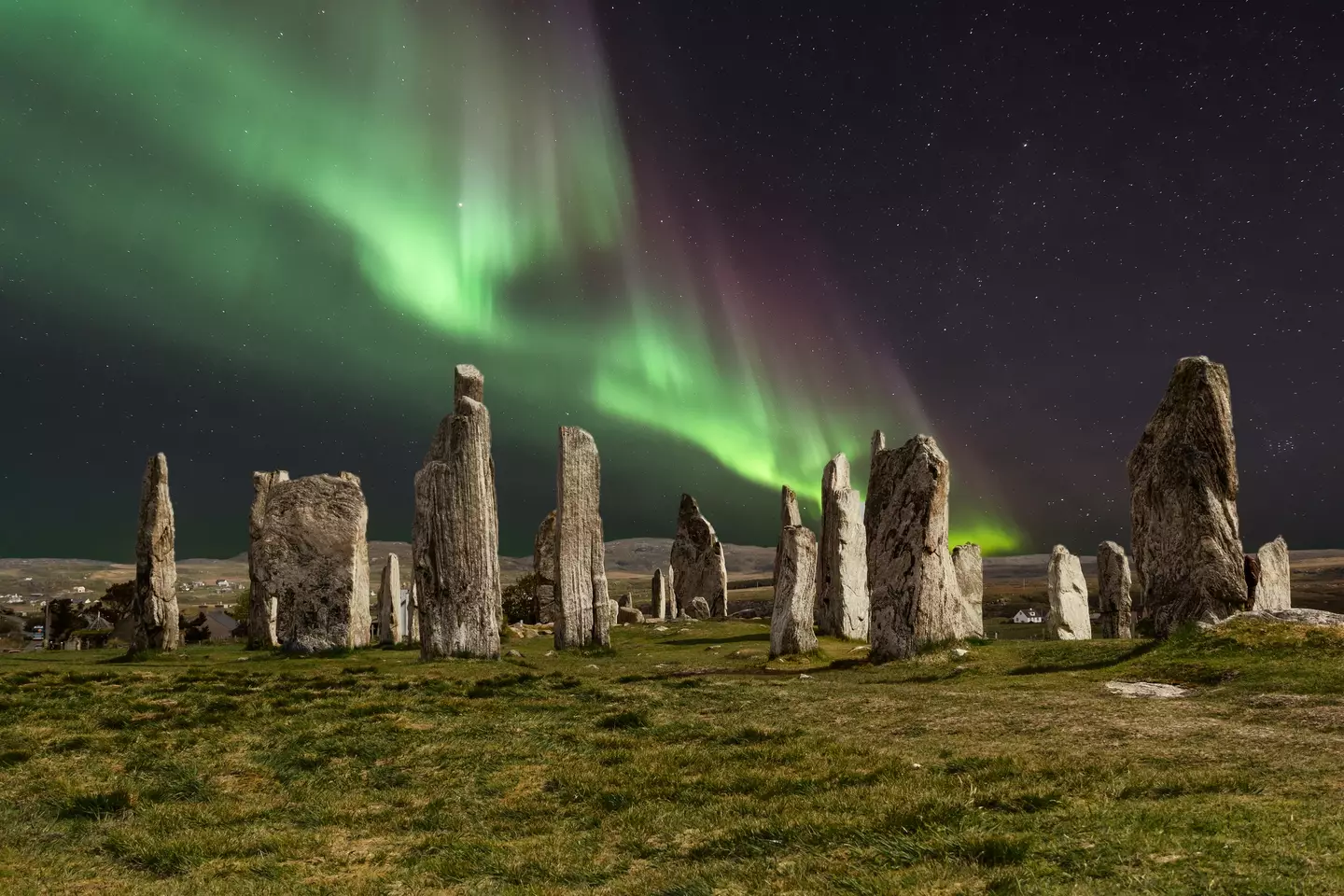 The Northern Lights may be visible in the UK tonight (Getty Stock Images)