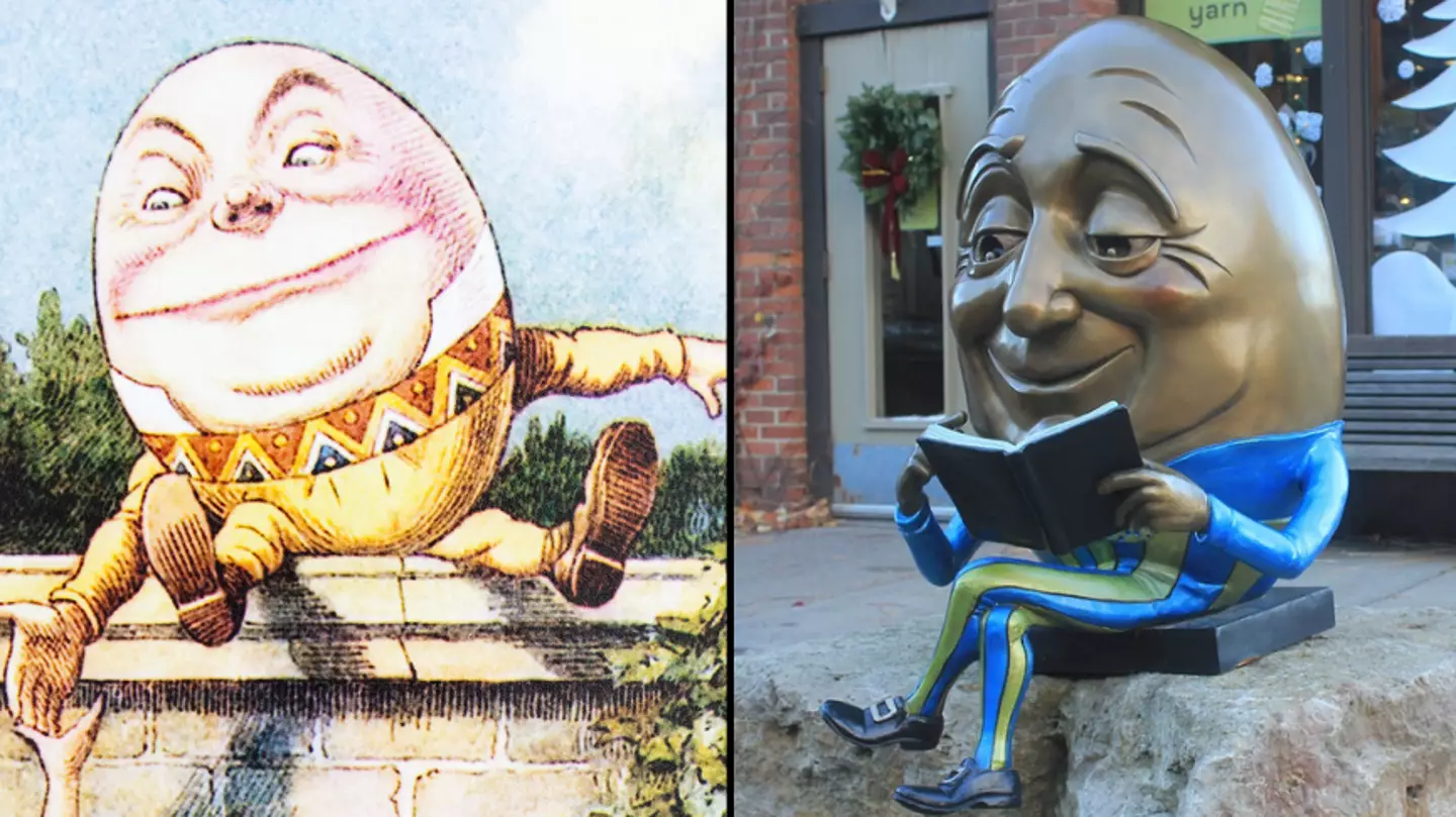 People are shocked to discover Humpty Dumpty isn't an egg