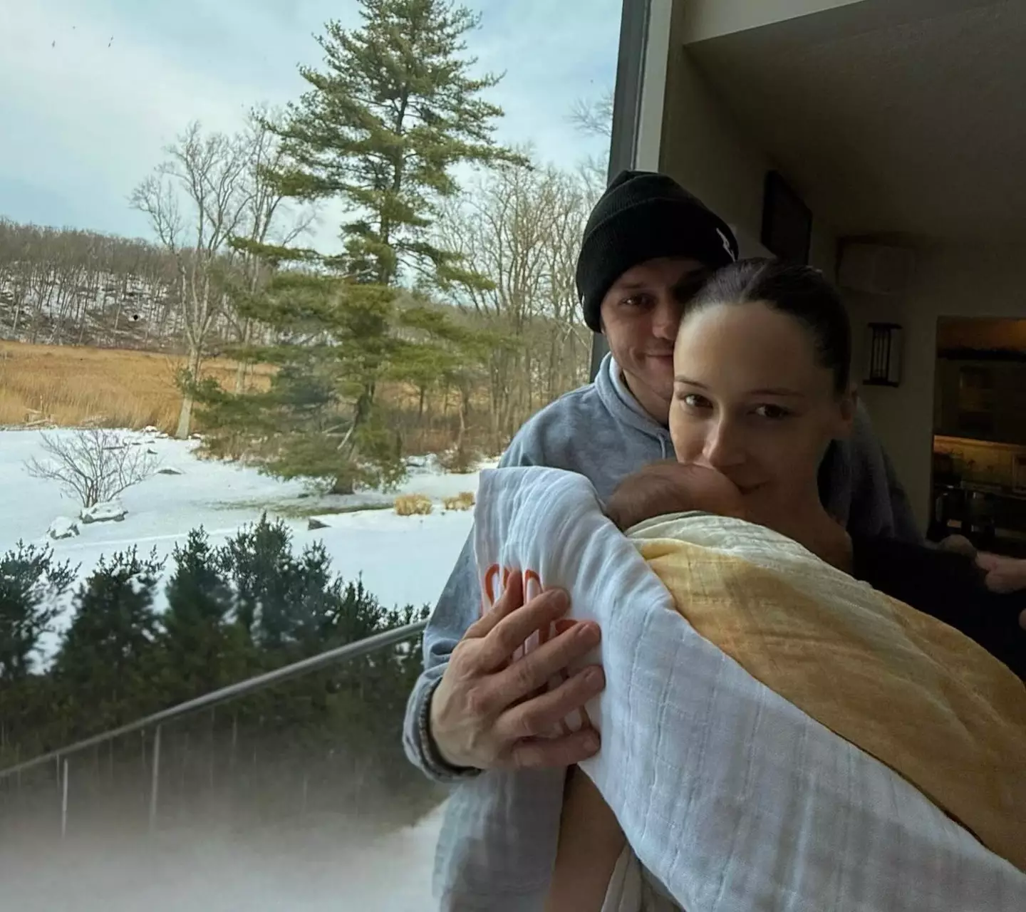 Hewitt described her baby as her 'best work yet' in a social media post (Instagram/@elsie)