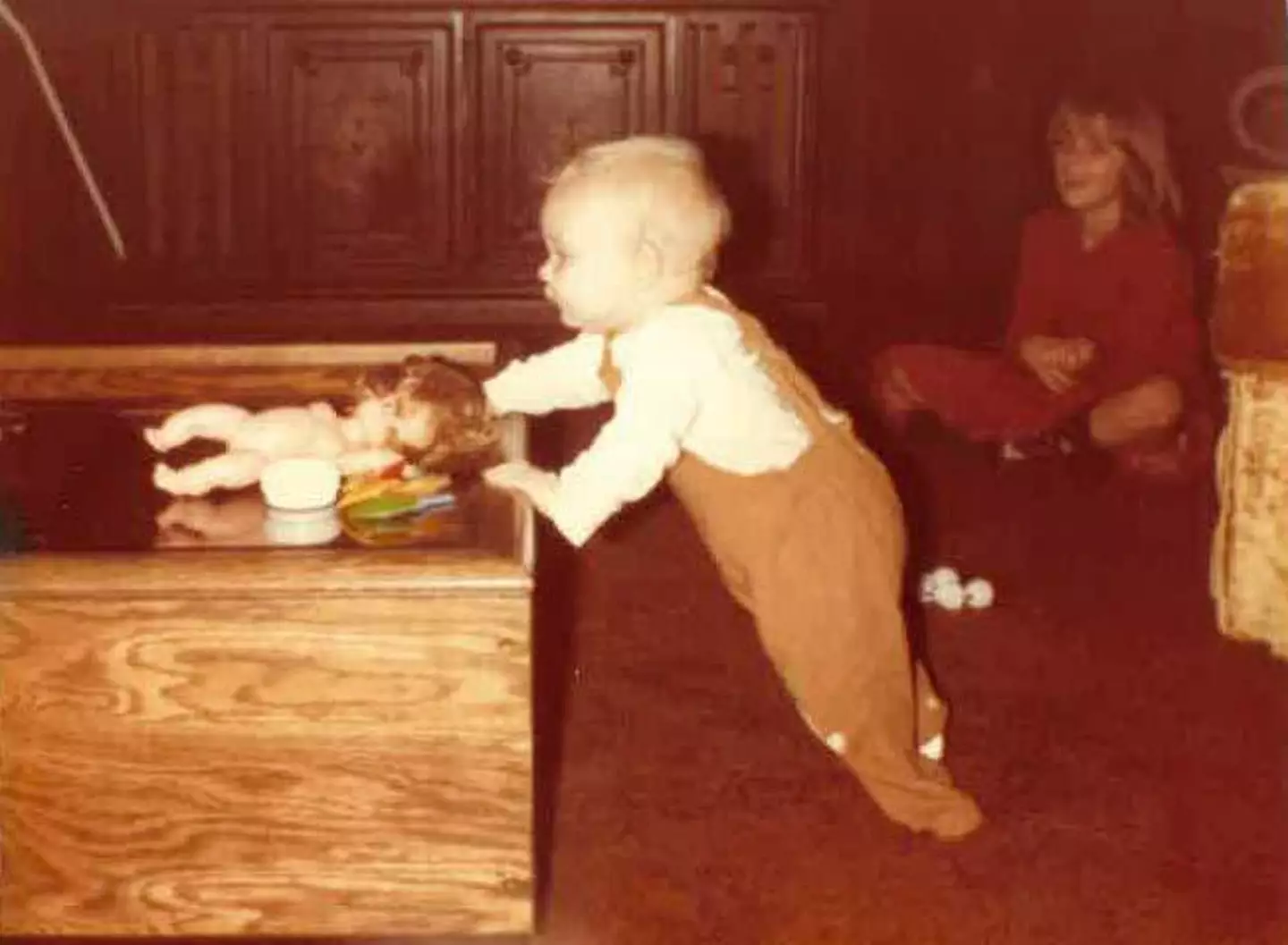 Childhood photo of Hollie Mae.