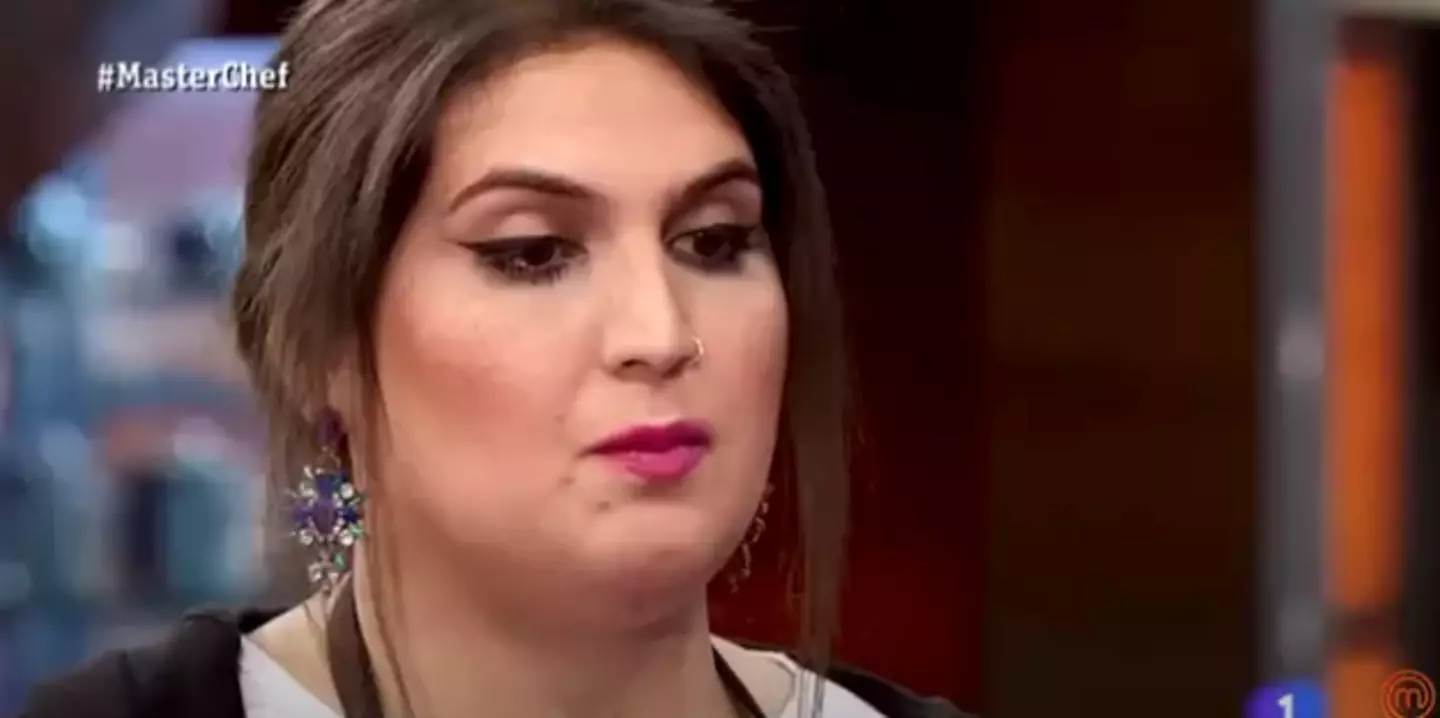 It wasn't her day (YouTube/MasterChef Espana)
