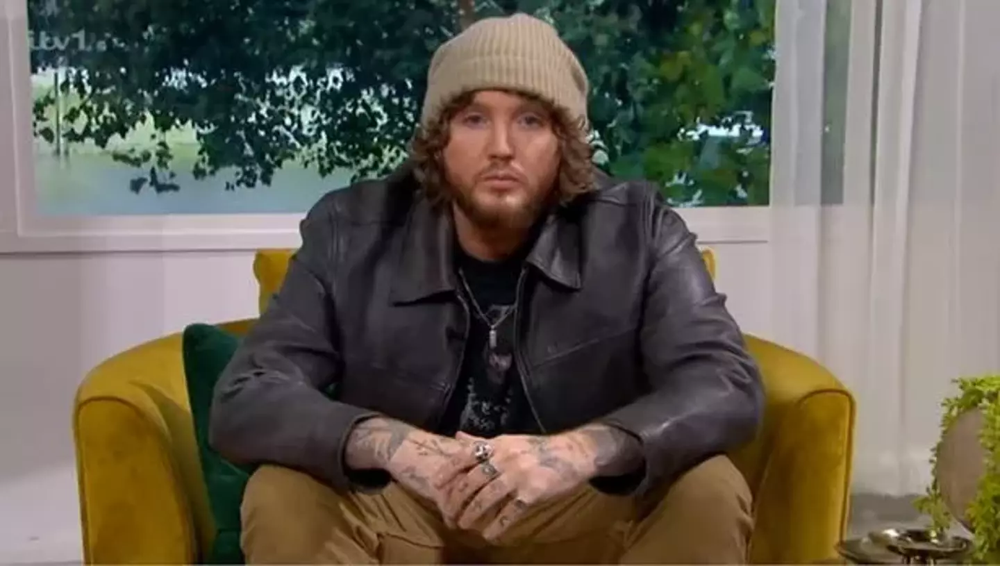 James Arthur wore a winter hat to his This Morning interview in the middle of summer.