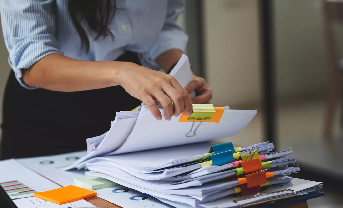 The law firm was fined $22,000 for failing to give the woman her wages on time (Getty Stock Image)