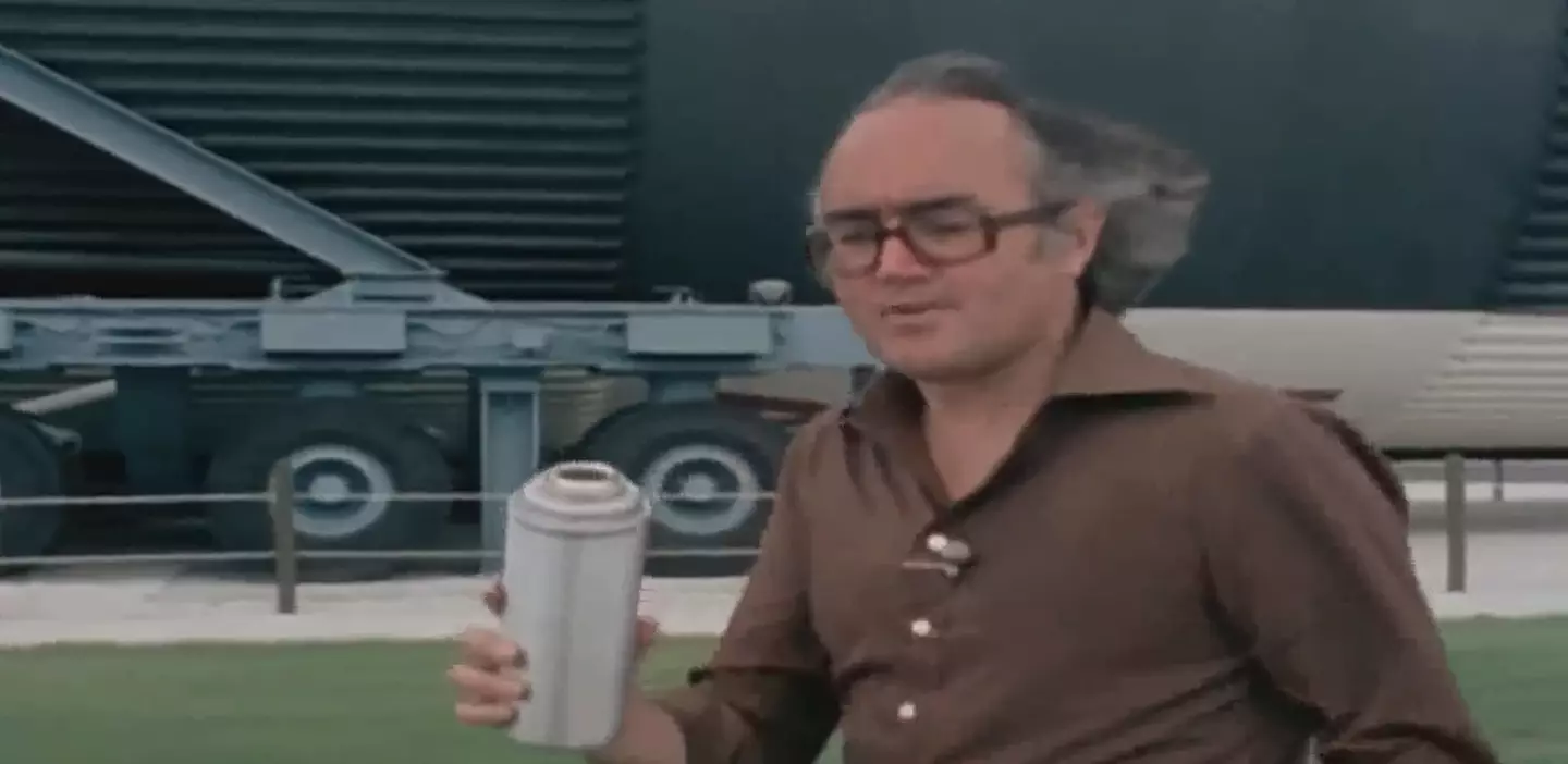 James Burke created the best perfectly timed clip in 1978.