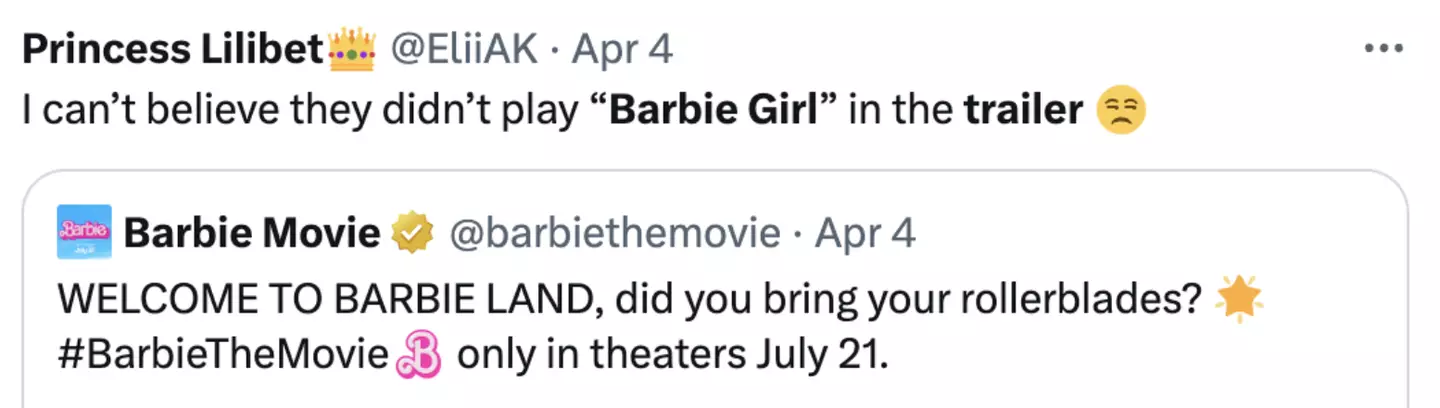 Fans can't believe the track was overlooked.