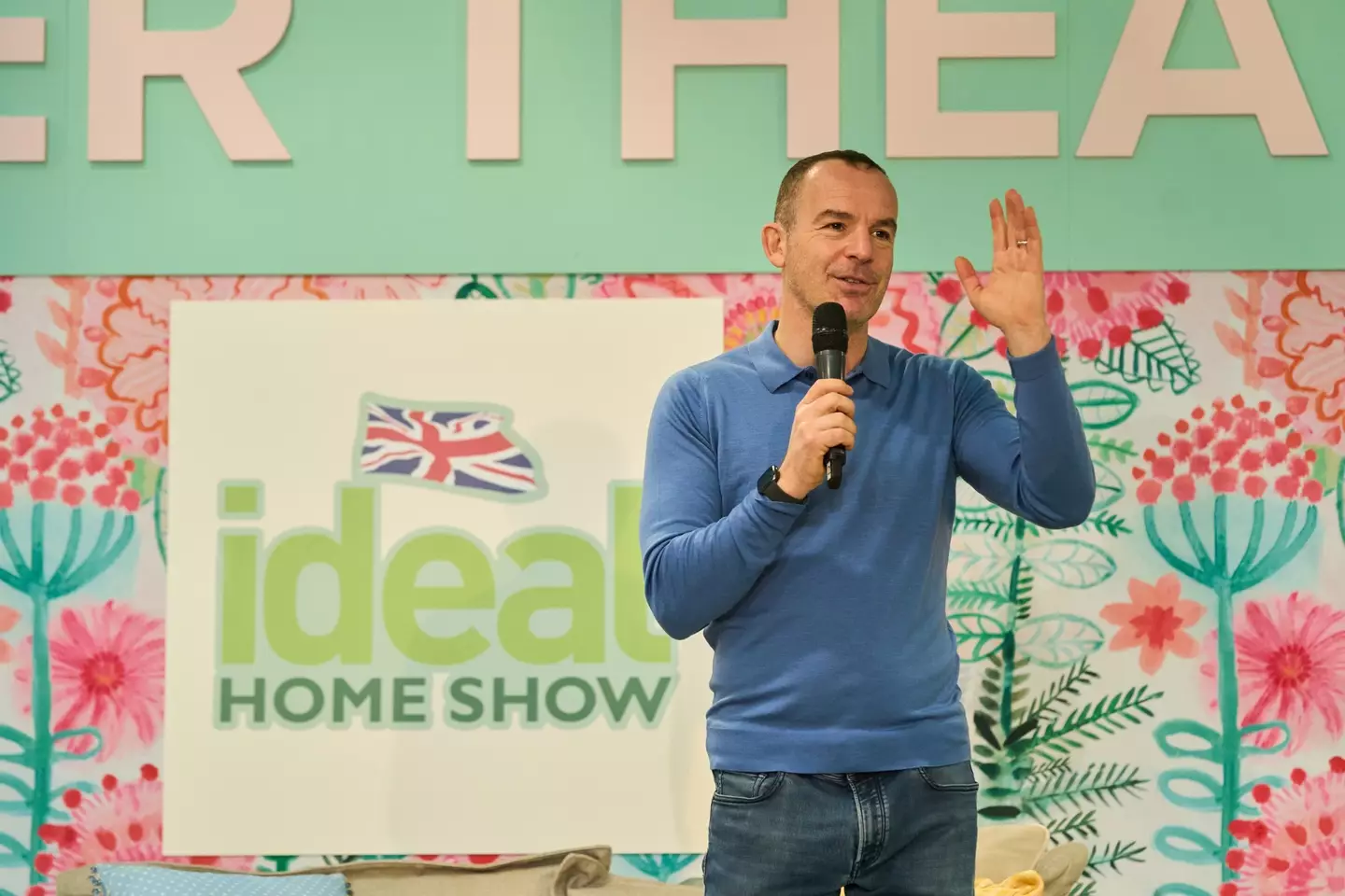 Martin Lewis was speaking at the Ideal Home Show at Olympia London.