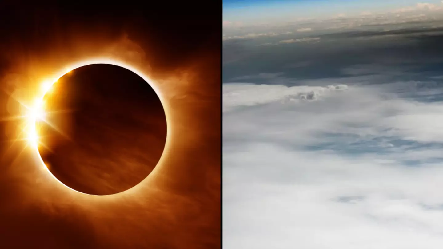 Mind-blowing NASA image shows what solar eclipse looks like up in space