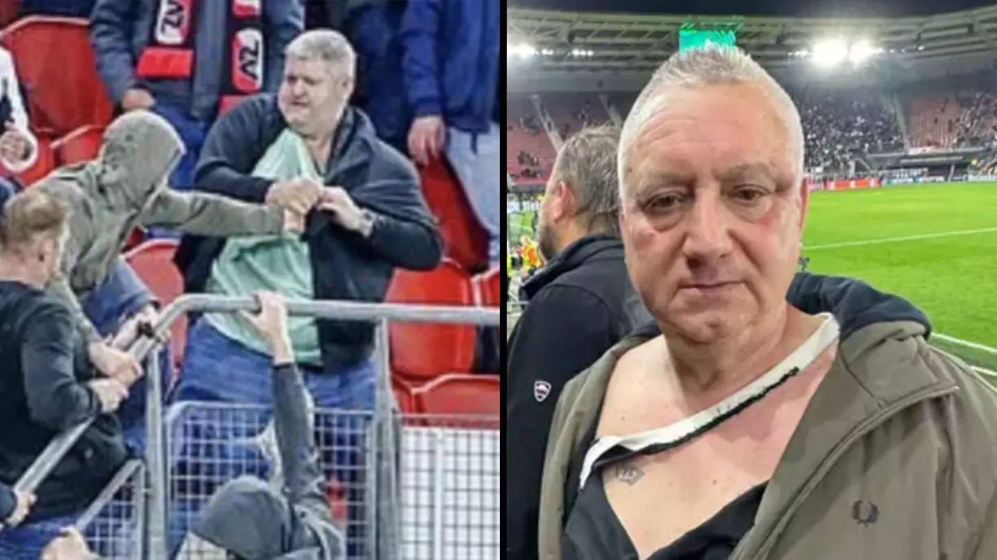 West Ham fans want to identify 'unsung hero' who fought off thugs alongside 'Knollsy' at euro away day