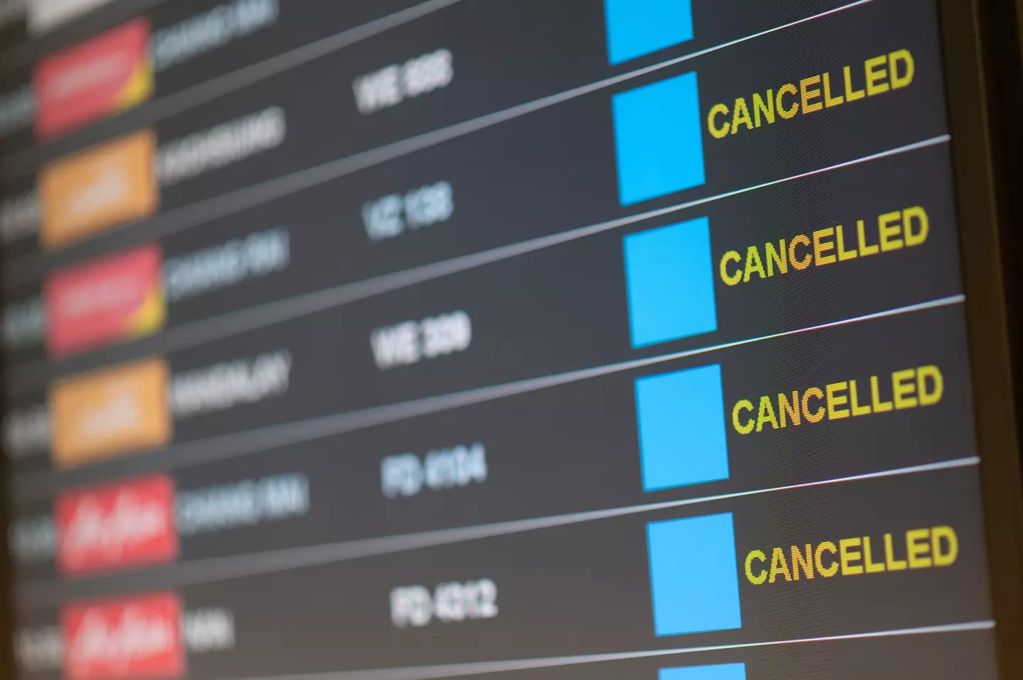 Thousands were impacted and put on to alternative flights (Getty Stock Images)