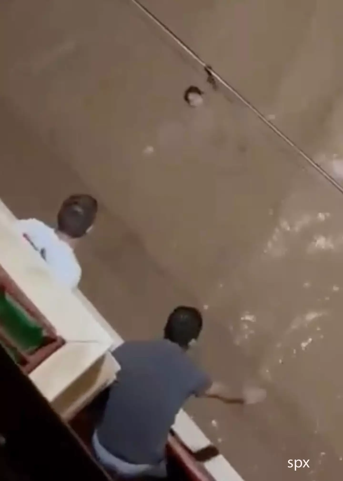 Conchi Serrano was caught in the Spanish floods (Solarpix)