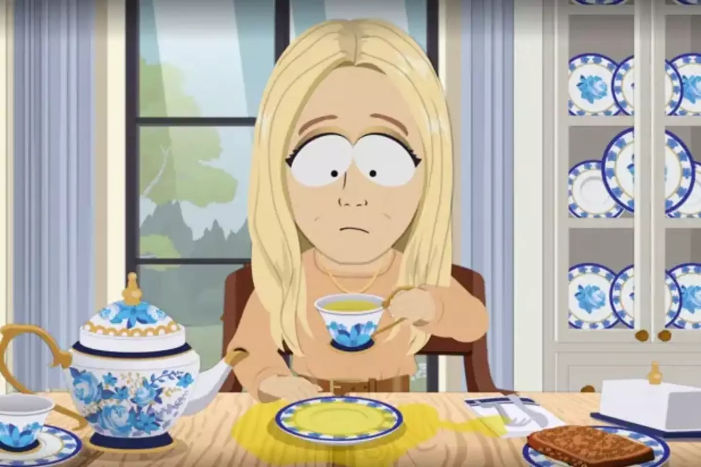 Paltrow drinking Pi Pi Water.