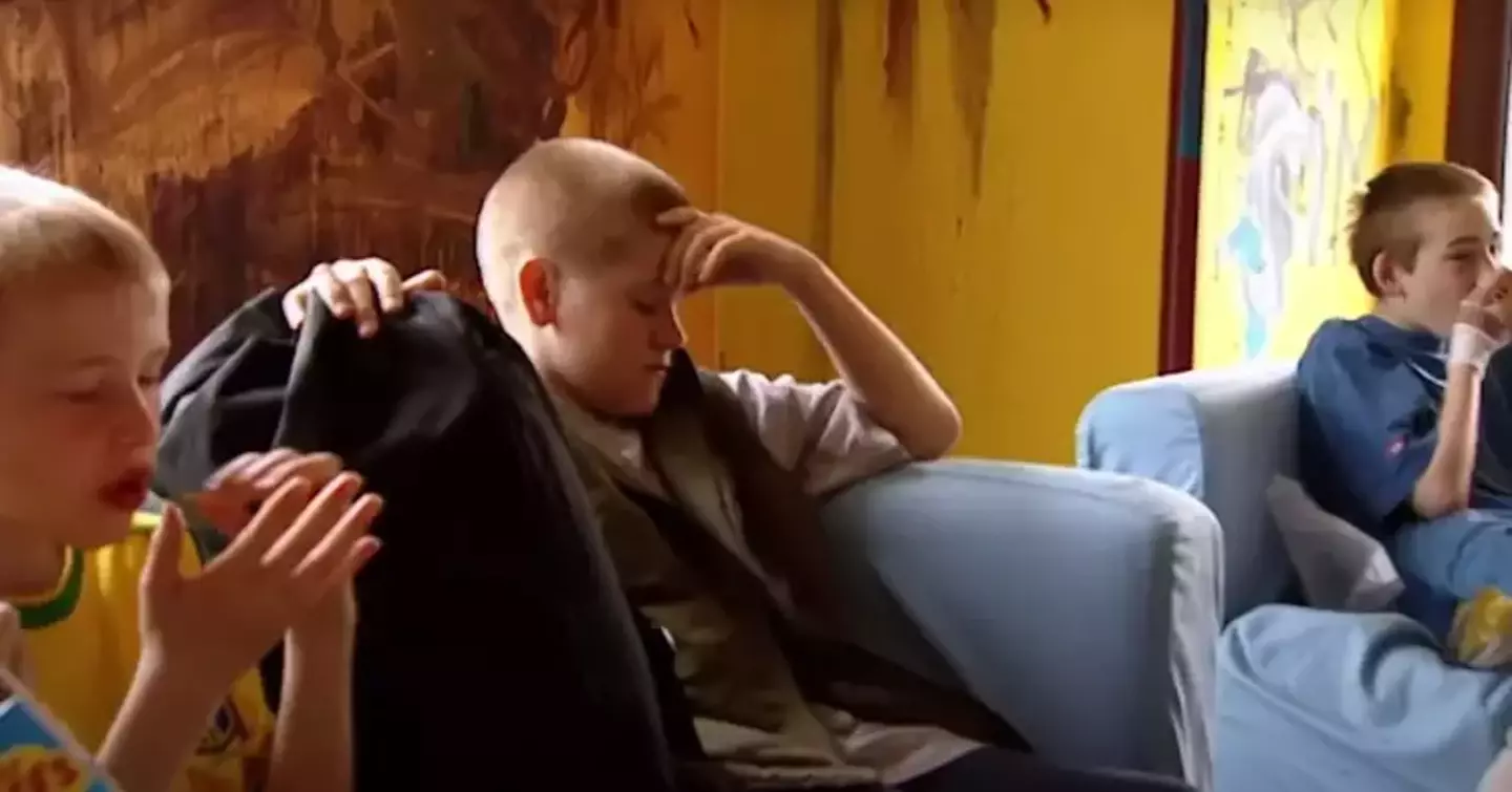 The boys wrecked the house they were given to live in and largely ate cereal and fizzy drinks (Channel 4 / Boys and Girls Alone)