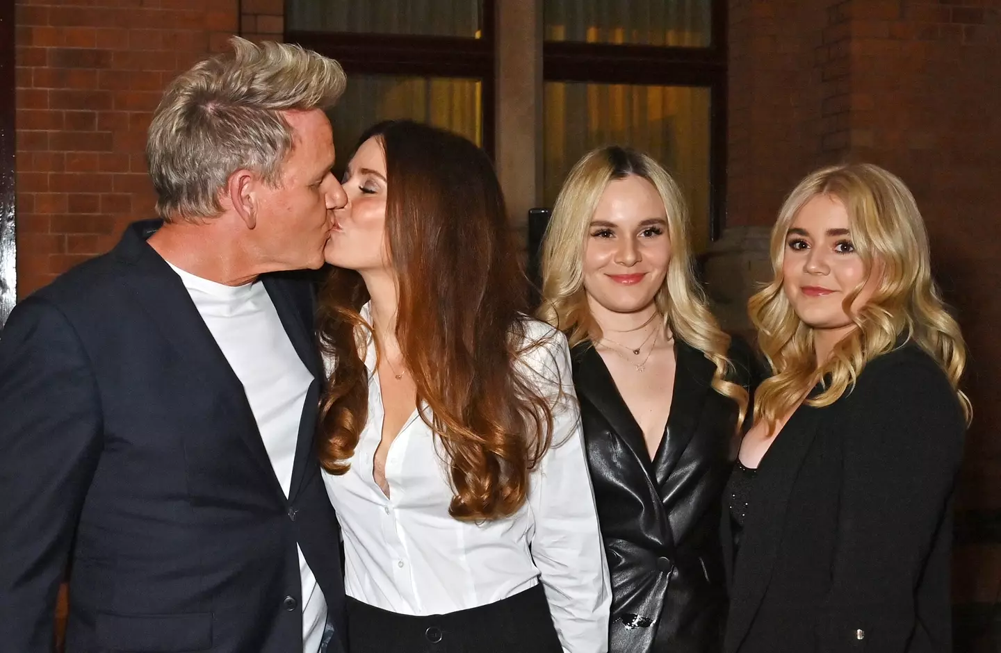 Gordon and Tana Ramsay with their daughters Holly and Matilda.