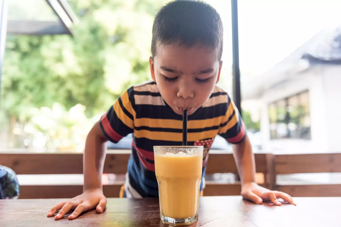 Orange juice is very high in sugar (getty stock)