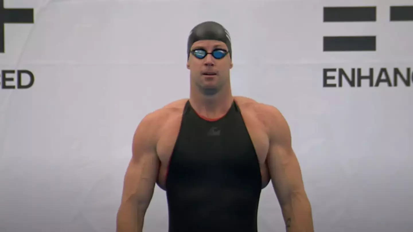 Insane transformation of Olympic swimmer who decided to join Enhanced Games where steroids are legal