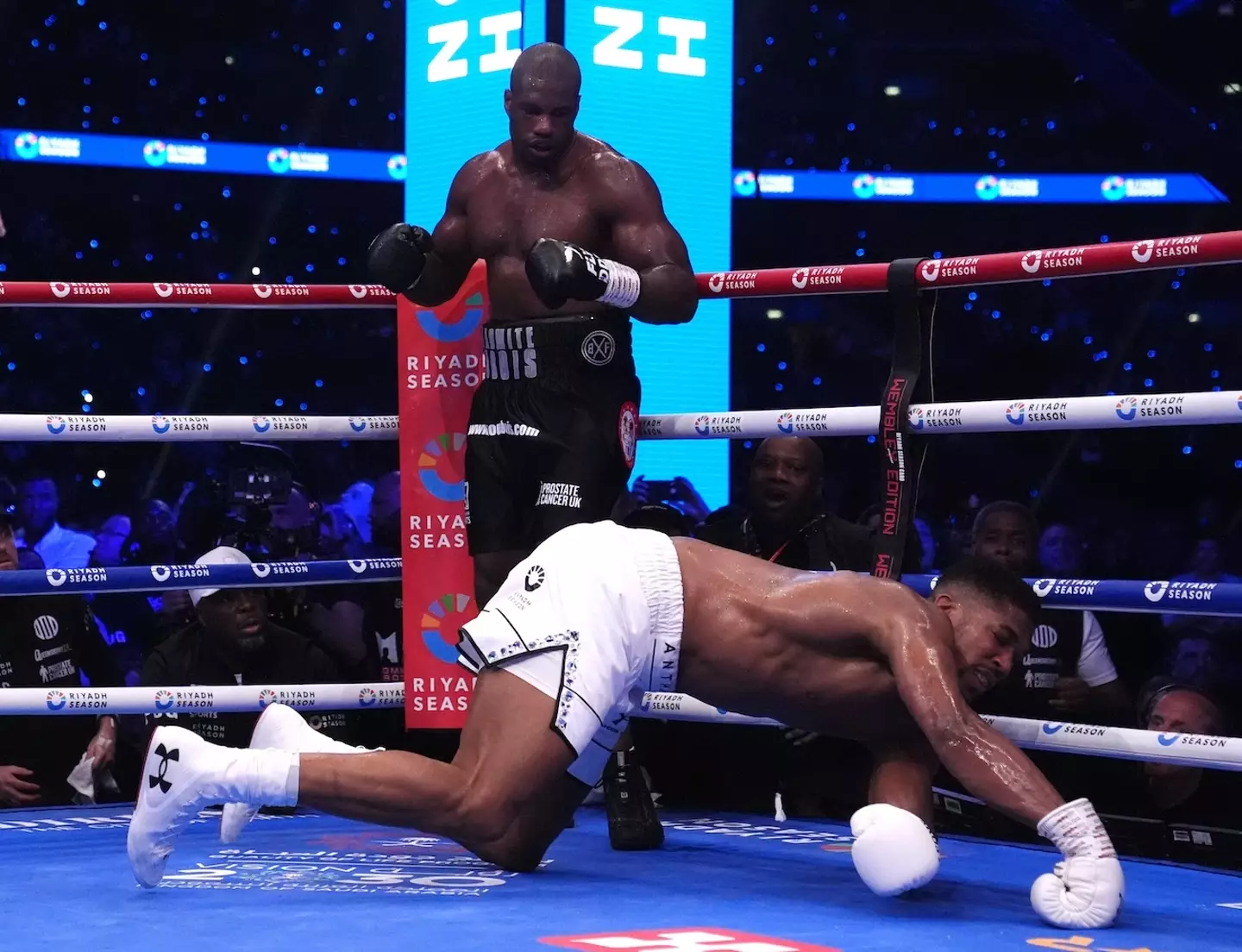 Daniel Dubois triumphed over Anthony Joshua (PA)