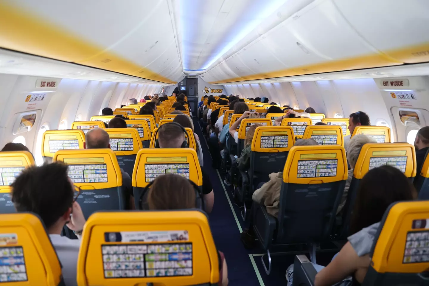 A classic Ryanair interior (Jakub Porzycki/NurPhoto via Getty Images)