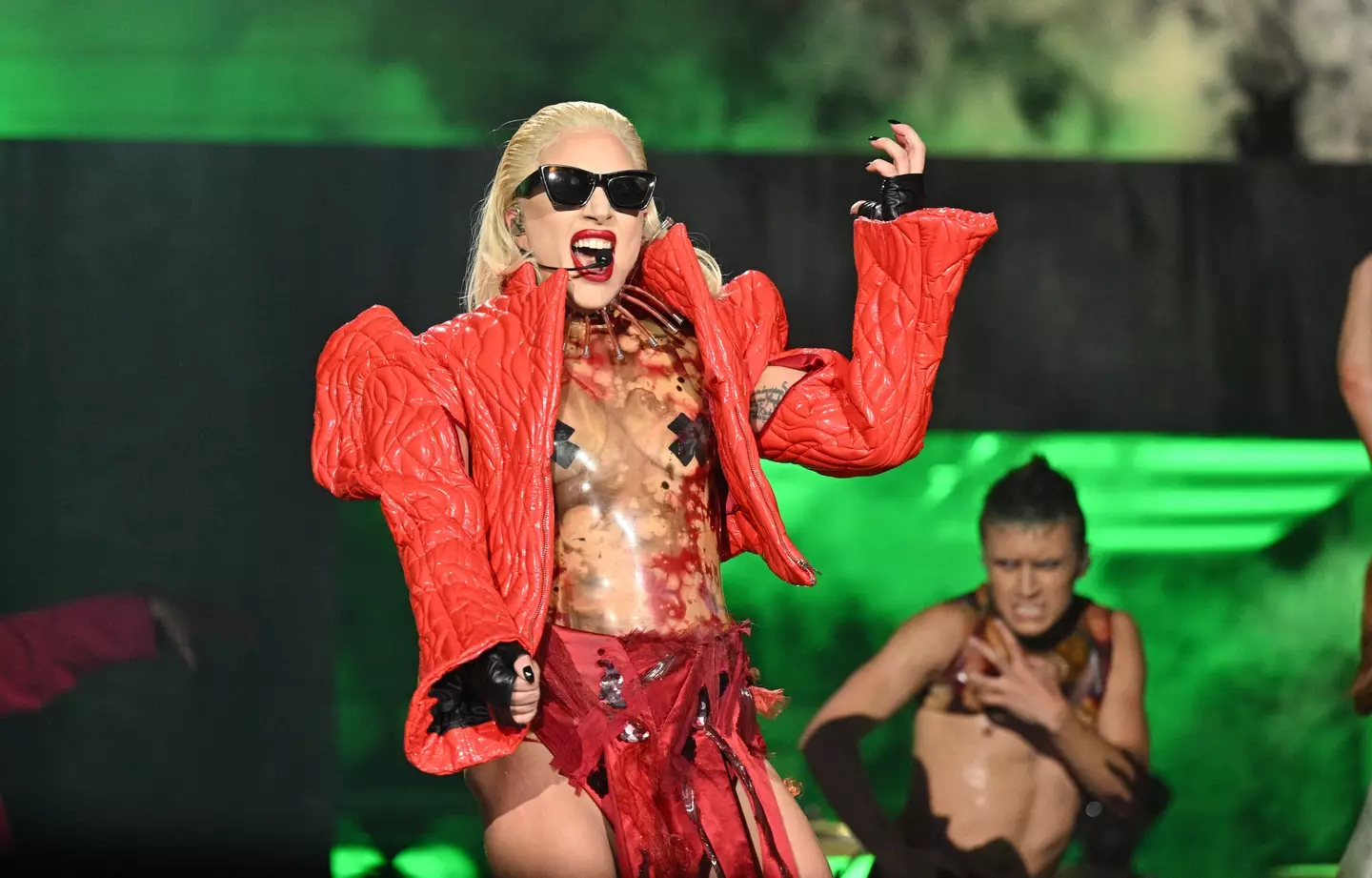 Lady Gaga snuck a sexual lyric into the chorus (Samir Hussein/Getty Images for Live Nation)