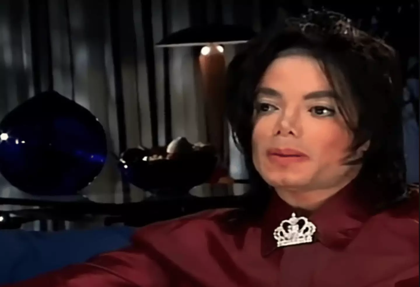 Jackson would infamously defend claims about sharing a bed with children unrelated to him (ITV)