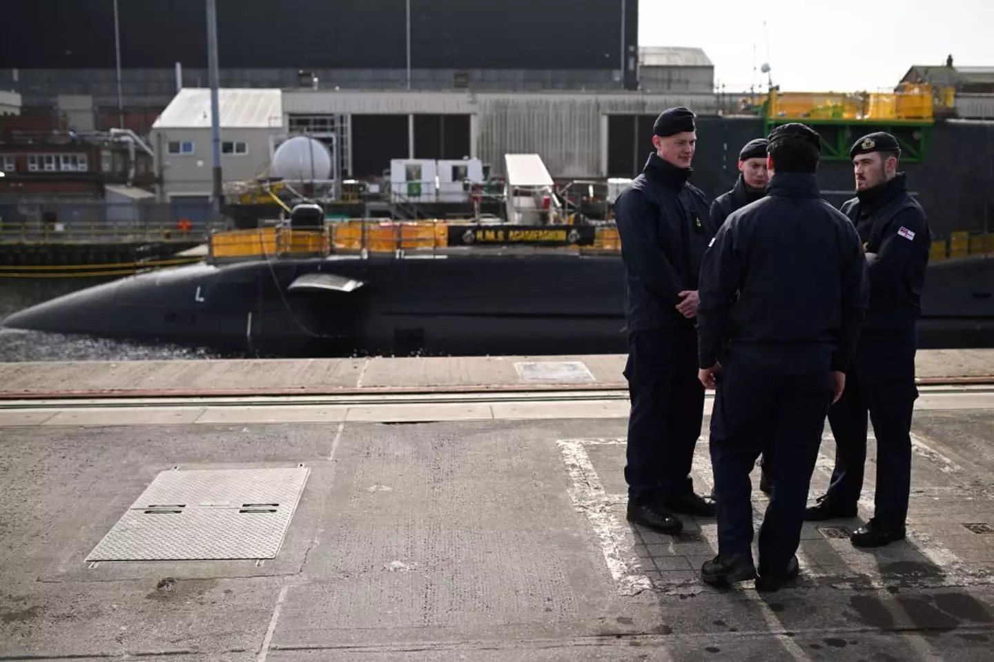 Starmer has pledged a lot of money into improving Britain's naval defences (Oli SCARFF / POOL / AFP) (Photo by OLI SCARFF/POOL/AFP via Getty Images)