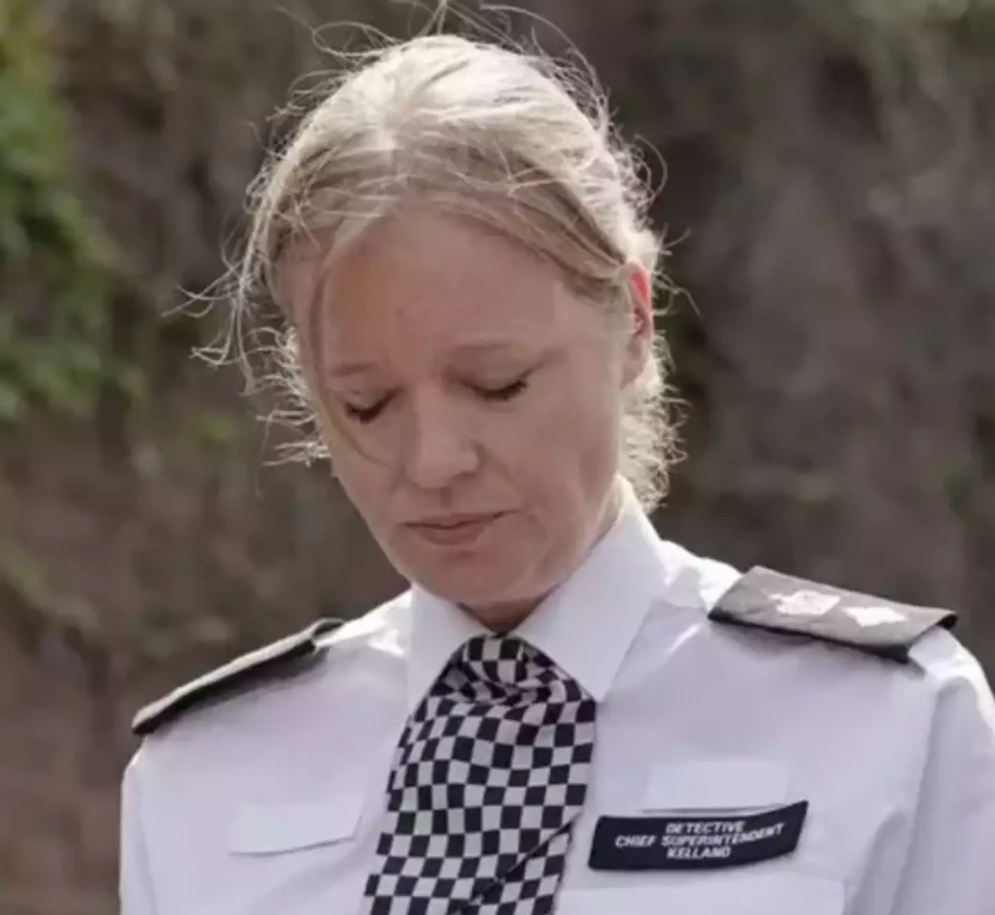 Detective Chief Superintendent Clair Kelland was visibly emotional as she read the statement.