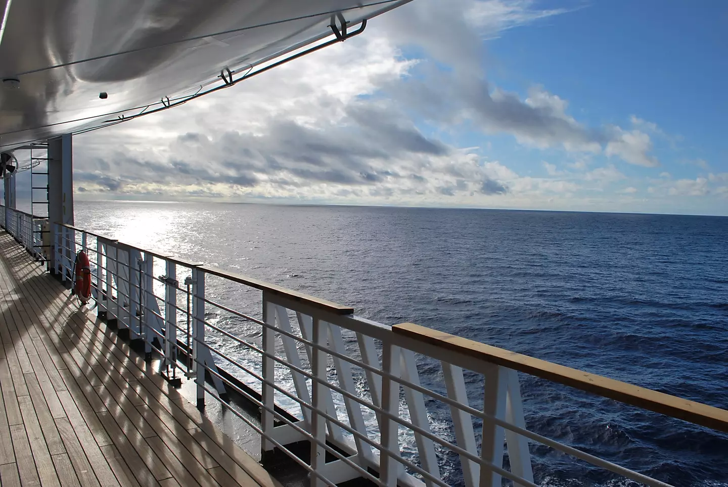 The cruise ship entertainer explained what happens when a man goes overboard.