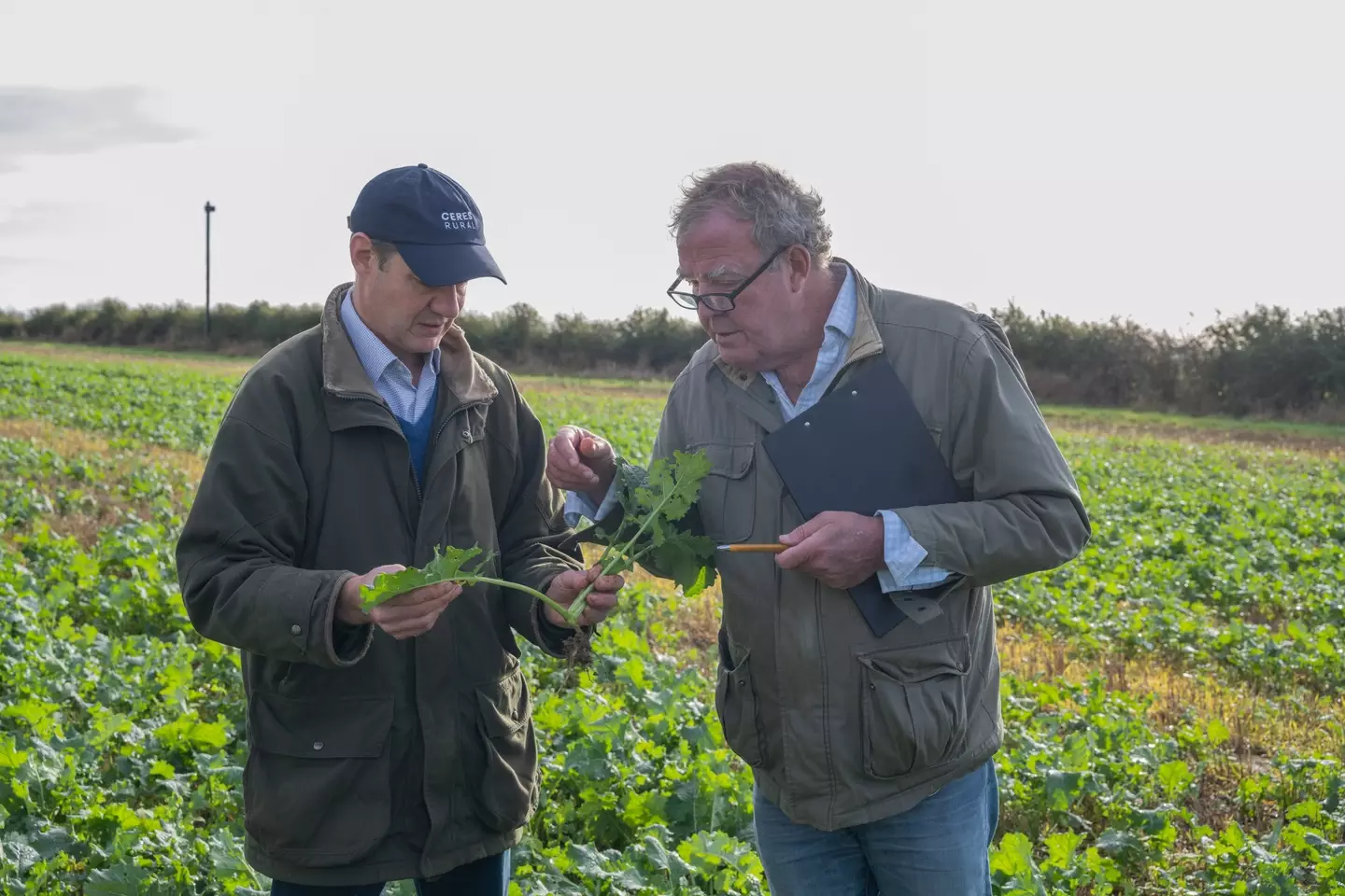 Clarkson loves eating his own produce. But he also loves drinking his own produce.