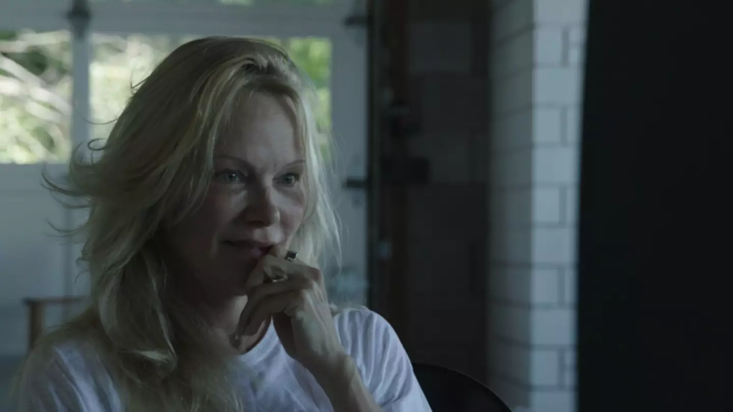 Pamela Anderson in Netflix documentary Pamela: A Love Story.