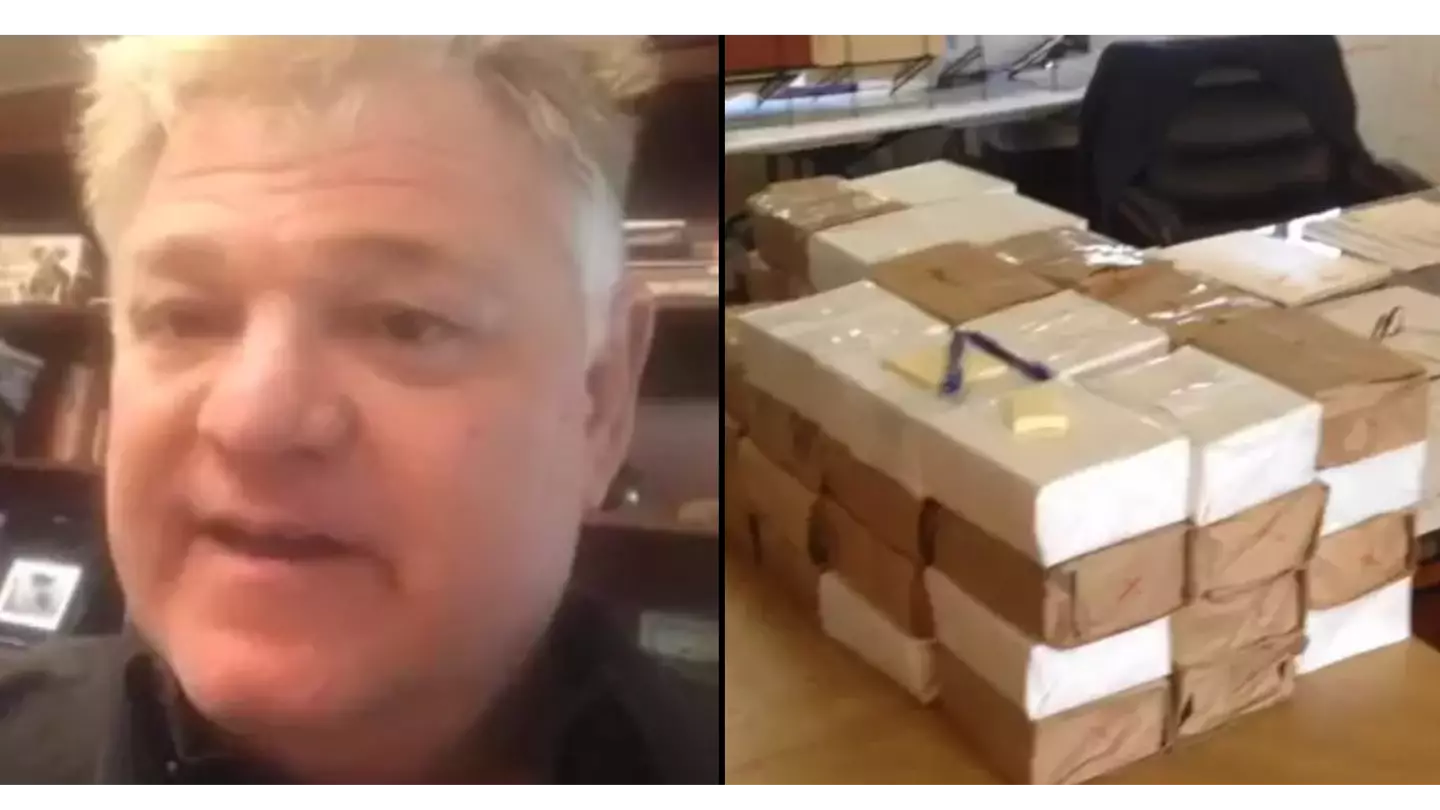 Man finds nearly £6 million inside Storage Wars unit he paid auctioneer £395 for
