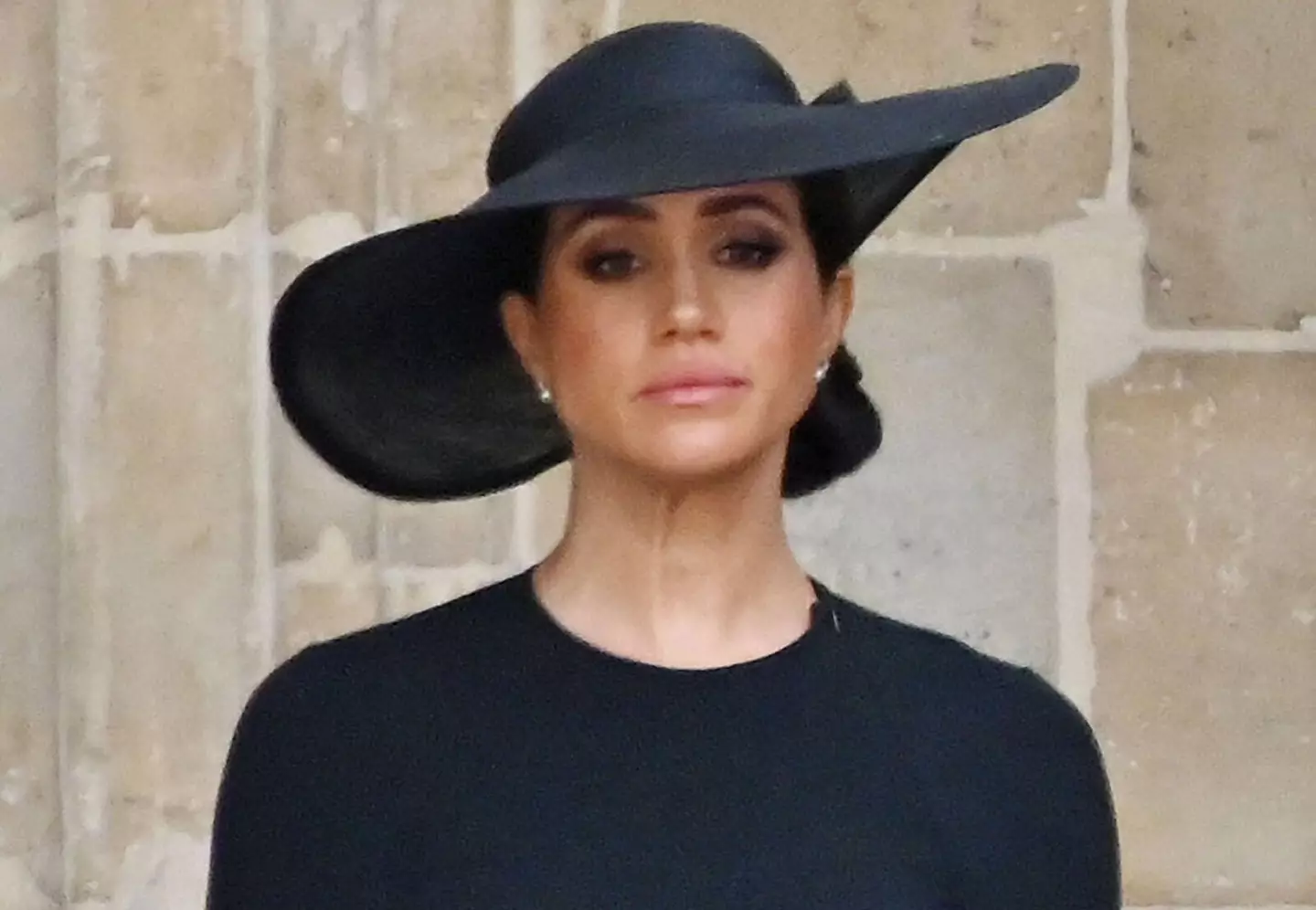 Markle at the State Funeral for the Queen.