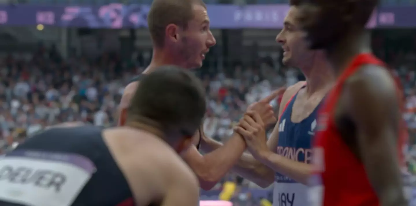 Mills wasn't happy with Hay (Al Bello/Getty Images)