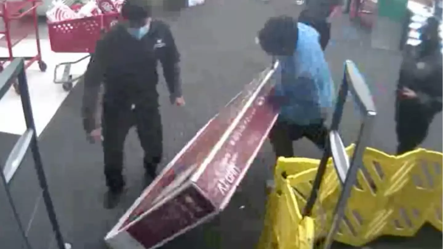 Serial Shoplifter Walks Out Of Target With 70-Inch TV