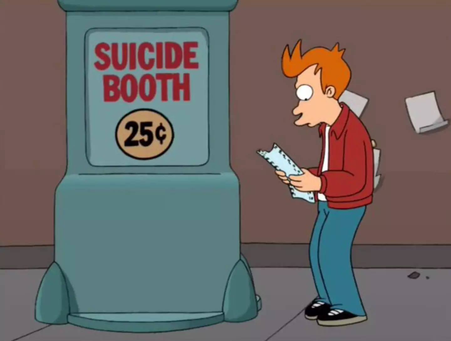 Viewers reckon Futurama's 'suicide pod' prediction has come true.
