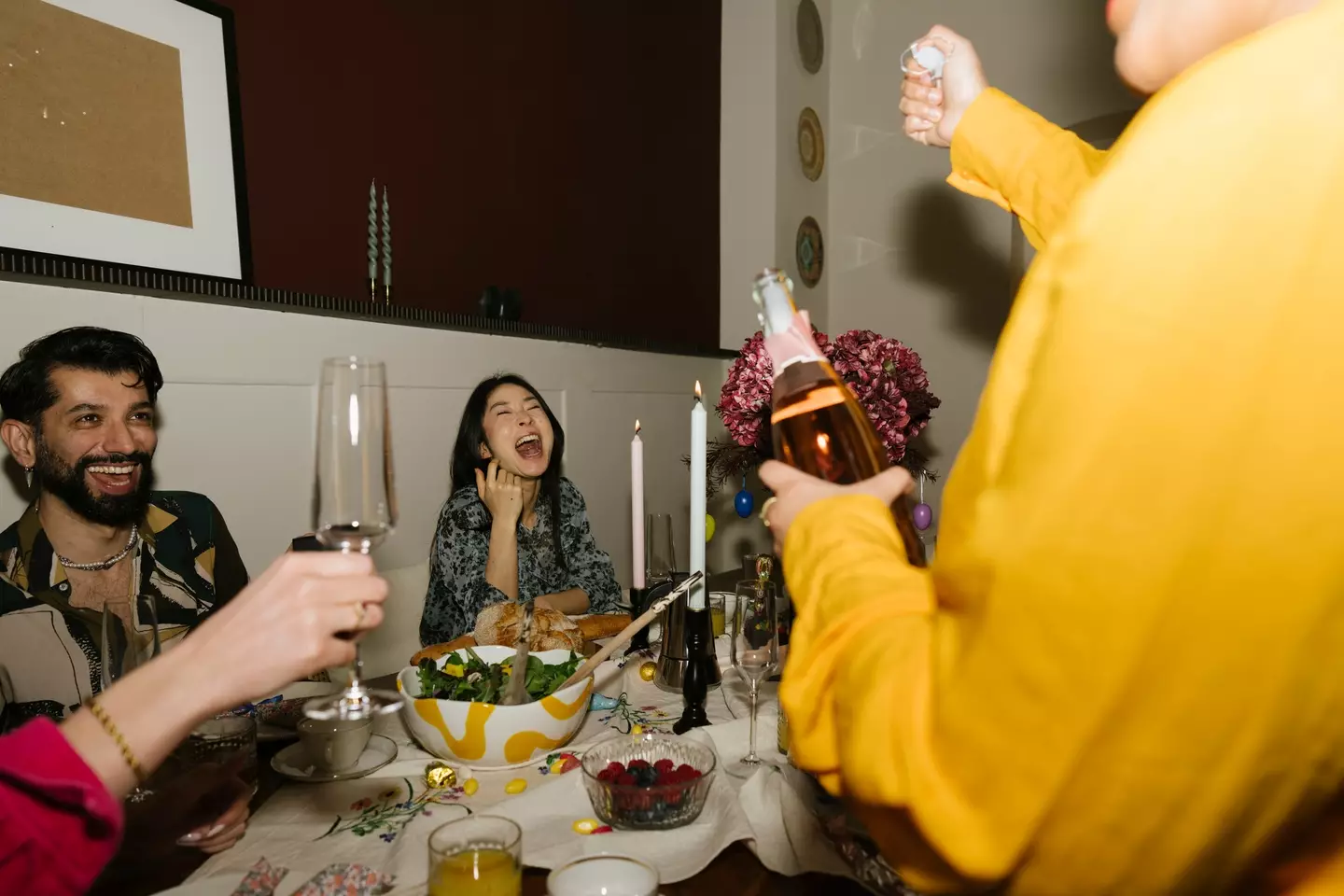 This could be a useful theory for socialising over the festive period (Getty Stock Image)