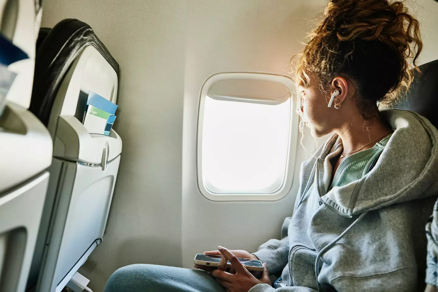 Would you ever switch your plane seat for another passenger? (Thomas Barwick/Getty Stock Image)
