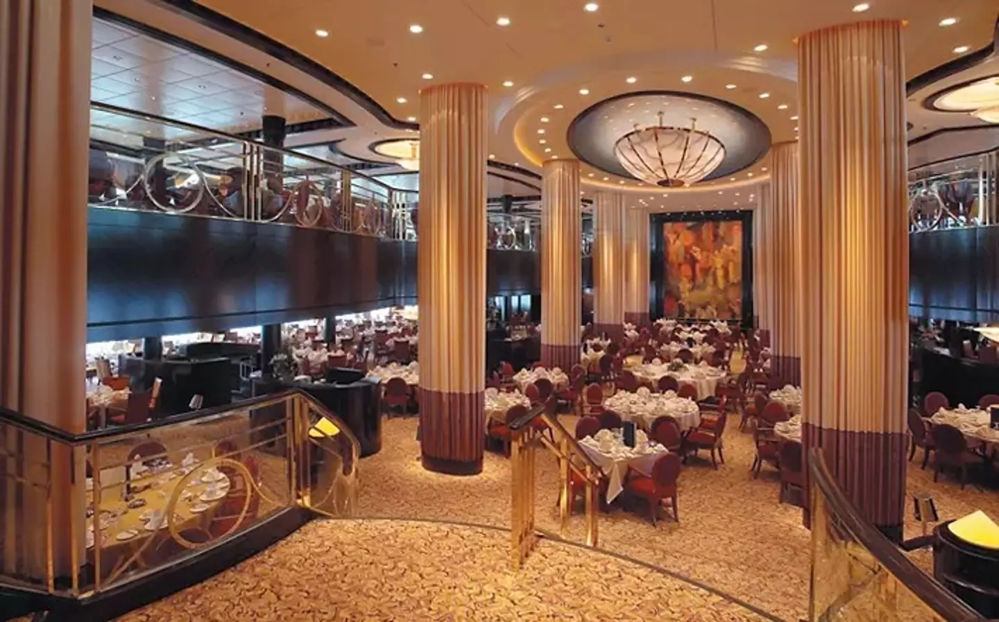 On board the Serenade of the Seas (Royal Caribbean)
