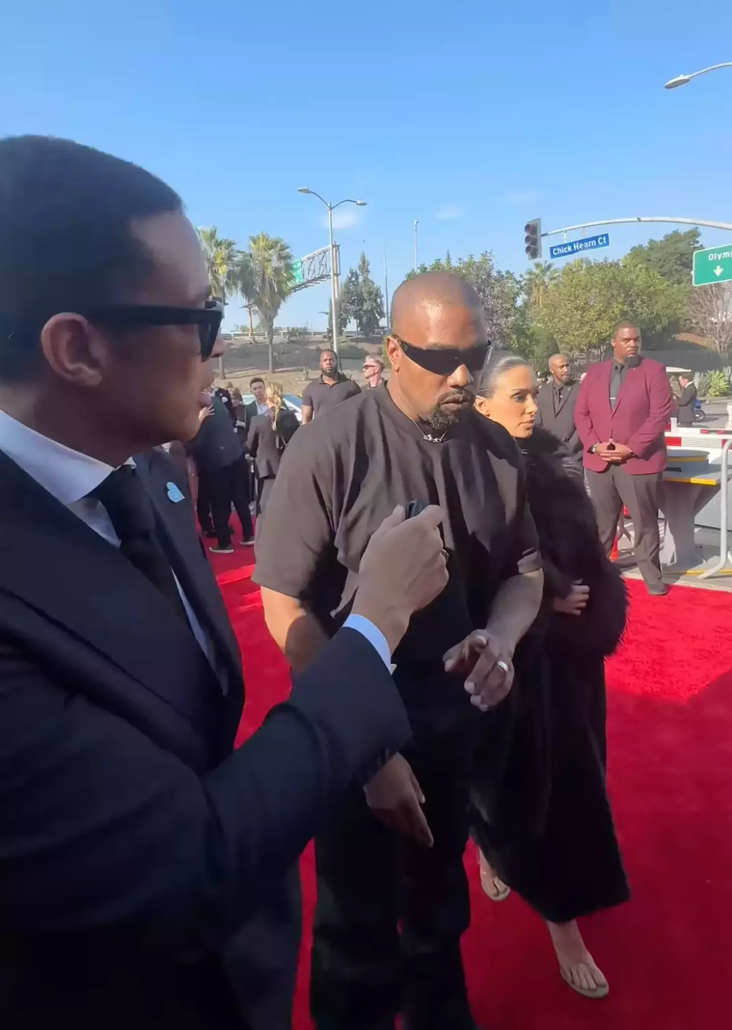 Don Lemon had tried to interview Kanye West and Bianca Censori on their way into the Grammys (Instagram/@donlemonofficial)