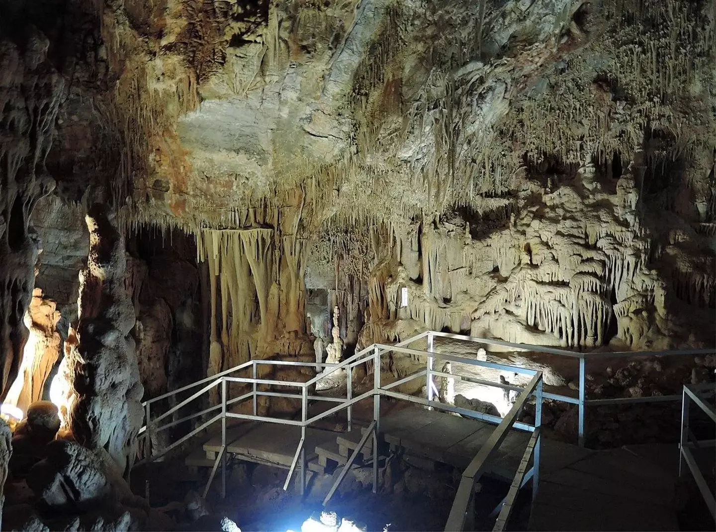 The skull was found in Petralona cave. (Carlstaffanholmer/CC BY-SA 3.0)