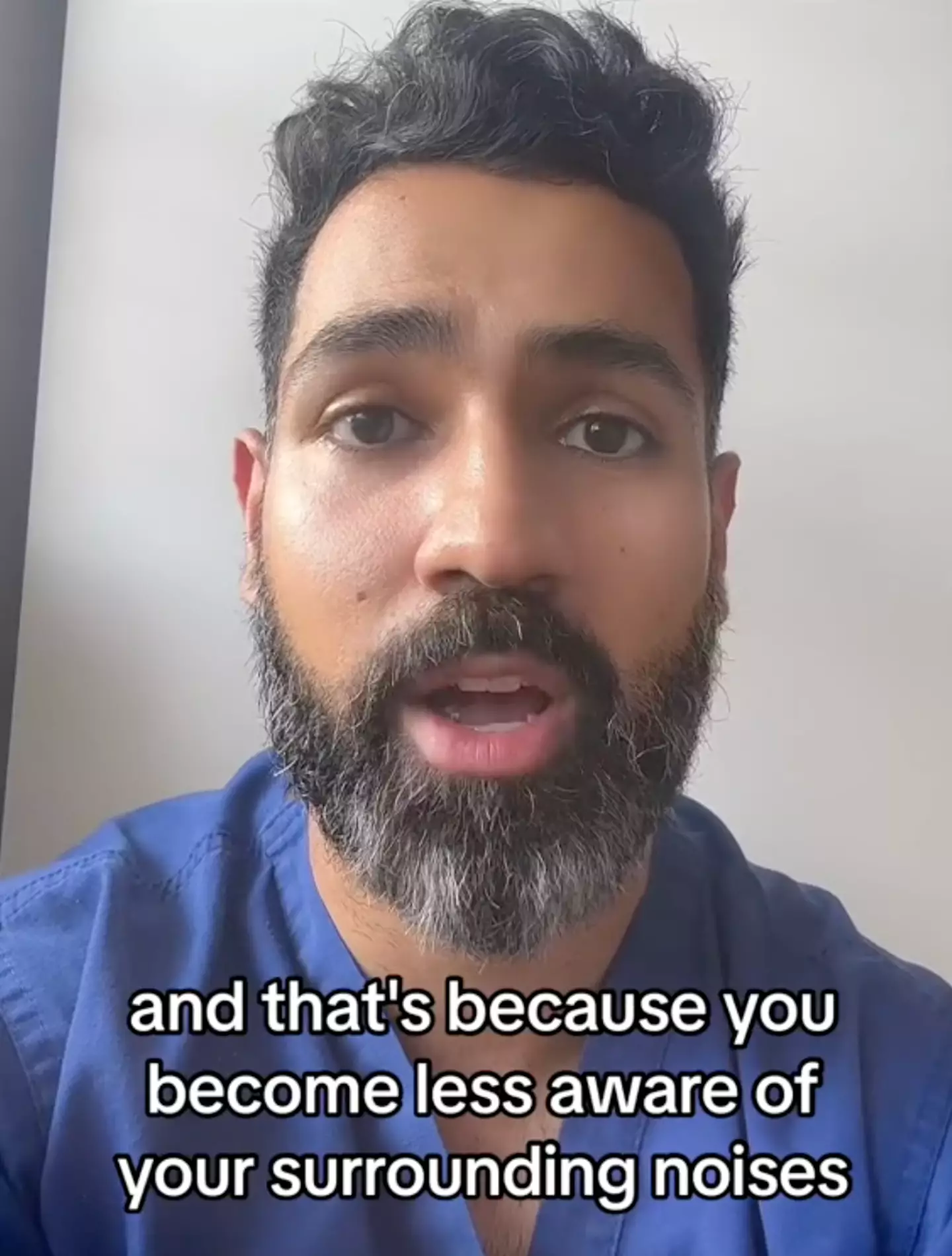 Dr Ahmed has urged people who experience symptoms to get it checked by a professional (TikTok/dra_says)