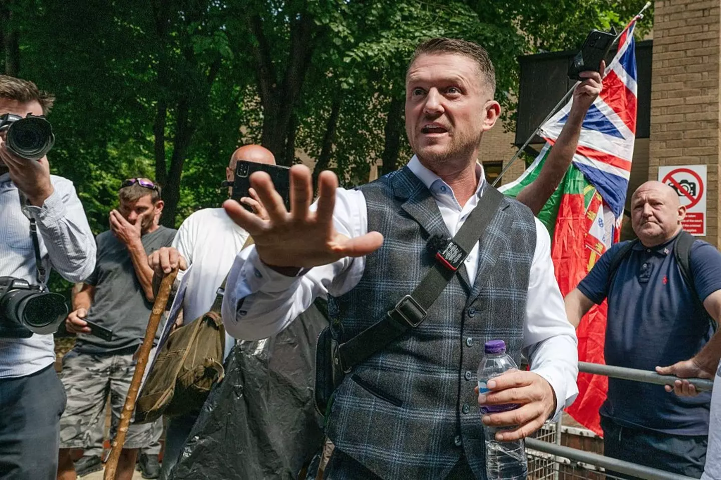 A police manhunt has now been launched (Thomas Krych/Anadolu via Getty Images)