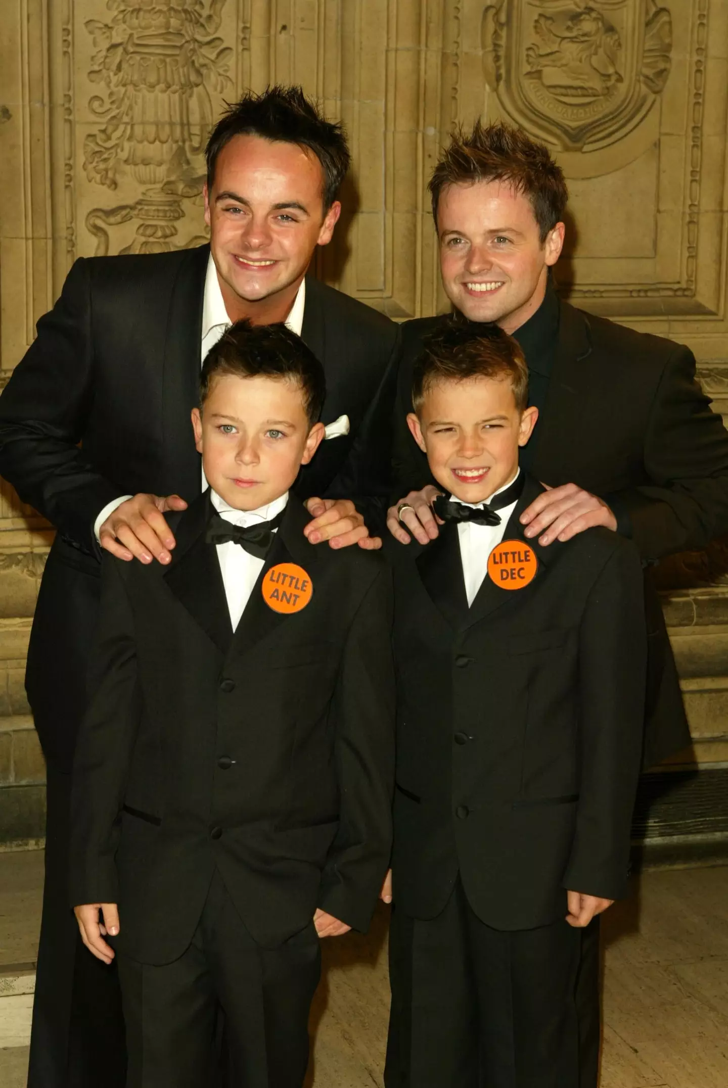Little Ant and Dec in 2003.
