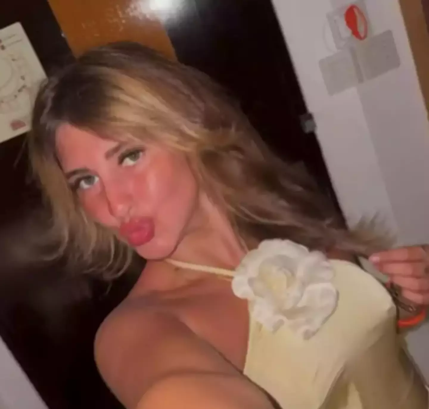 Teenager Bella May Culley is one of many young women accused of drugs smuggling (TikTok/@bellamayculleyx)