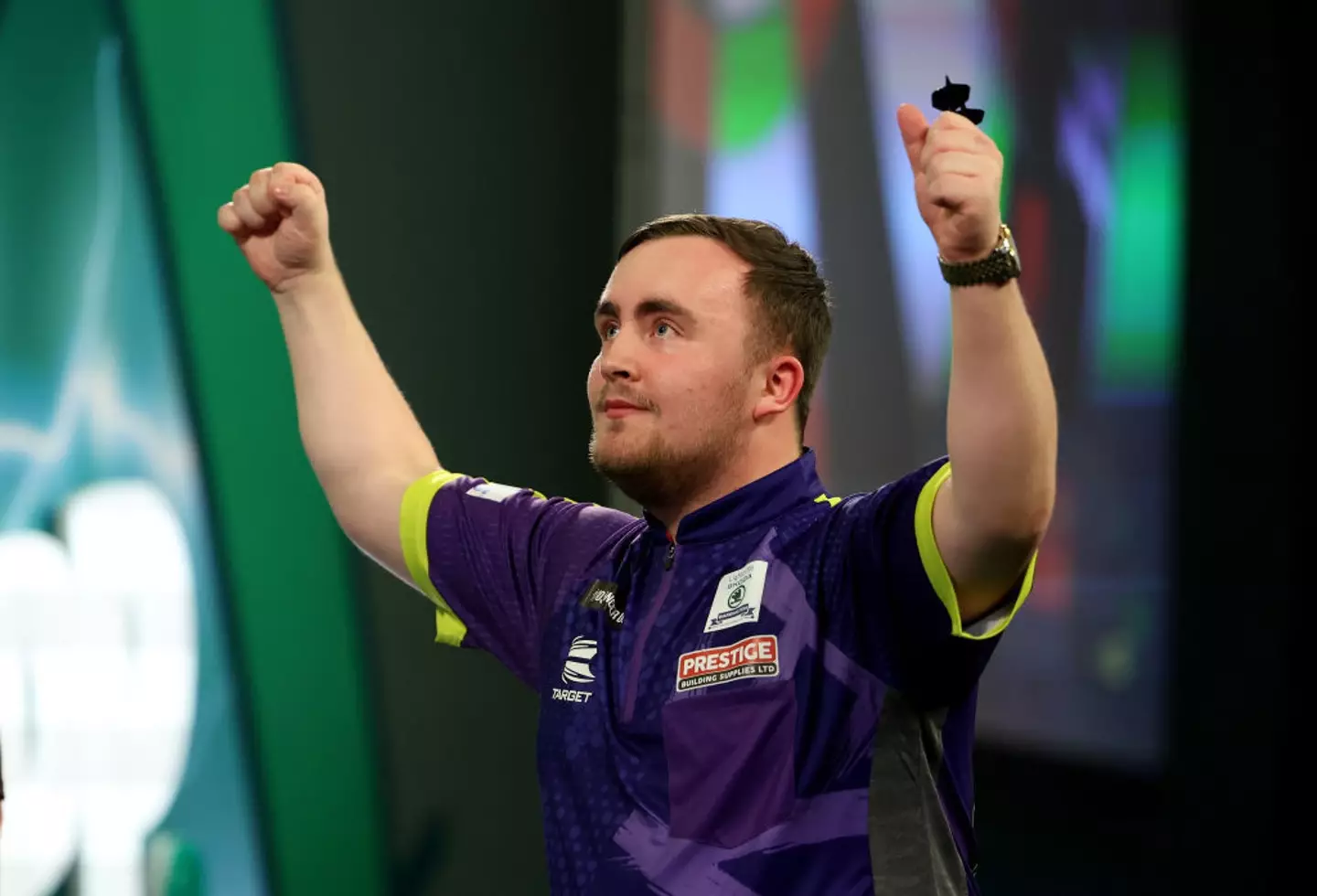 Luke 'the nuke' Littler is in the World Dart's Champion final.