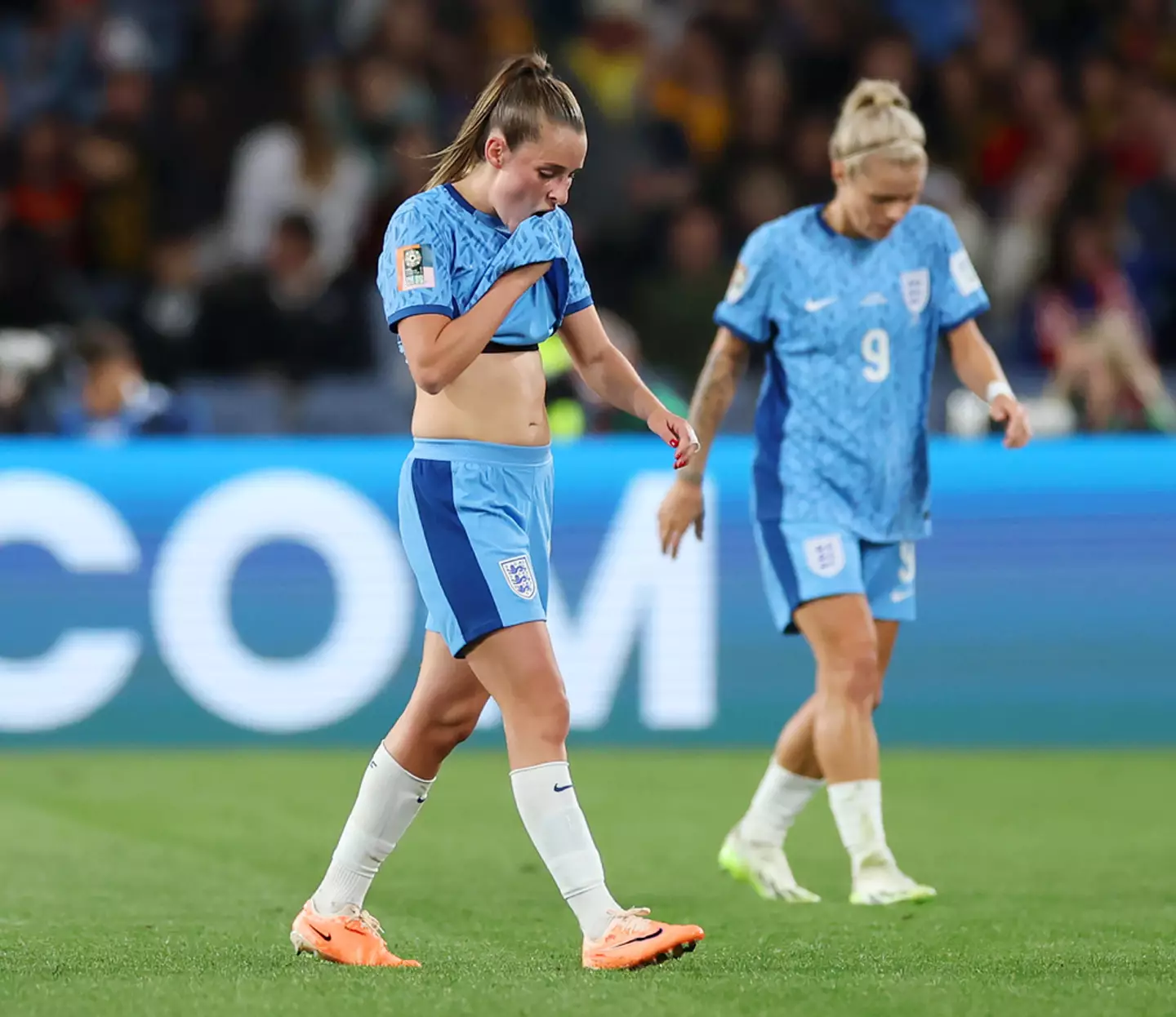 England have lost the World Cup final.