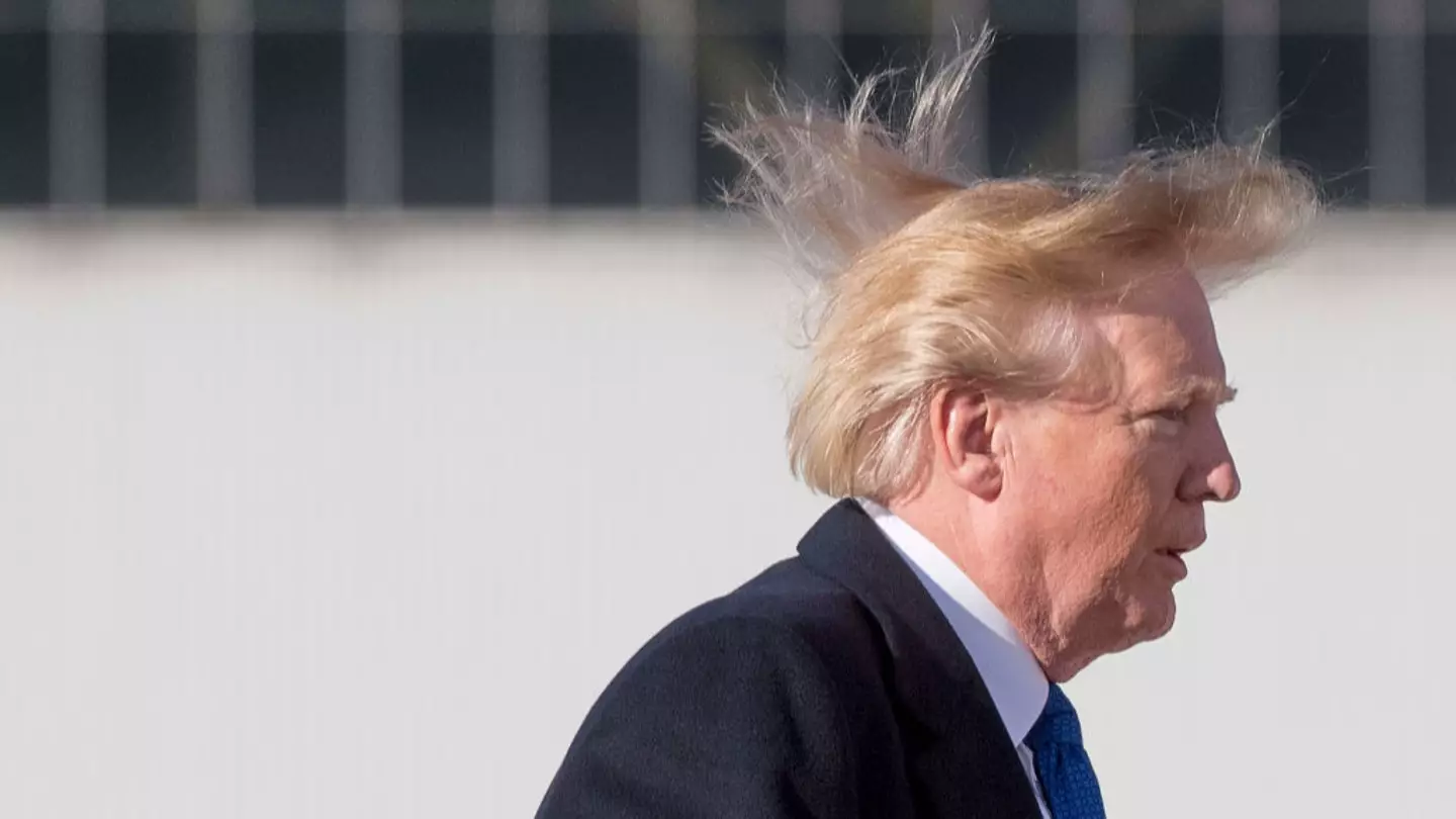 Trump signs executive order to 'protect his beautiful hair' as he declares 'war on showers'
