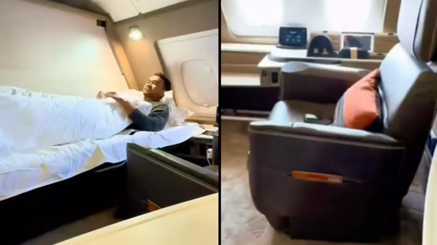 First-class flight on Singapore Airlines sparks huge online debate