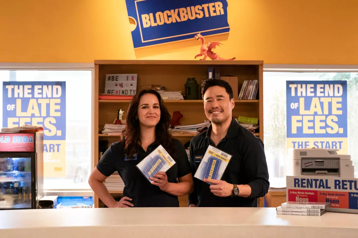 Netflix recently released a comedy series about the last store.