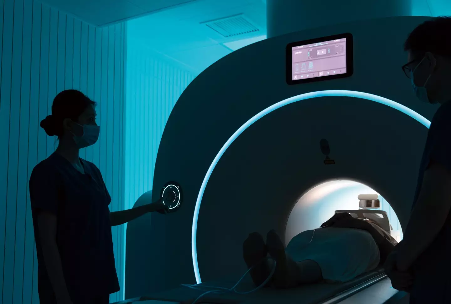 Patients are of course expected to lie very still (Getty Stock Images)